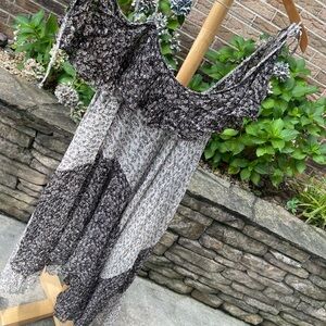 Free People Flower Patchwork Dress size S